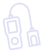 Icon of a checking device for tension