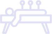 Icon with acupuncture